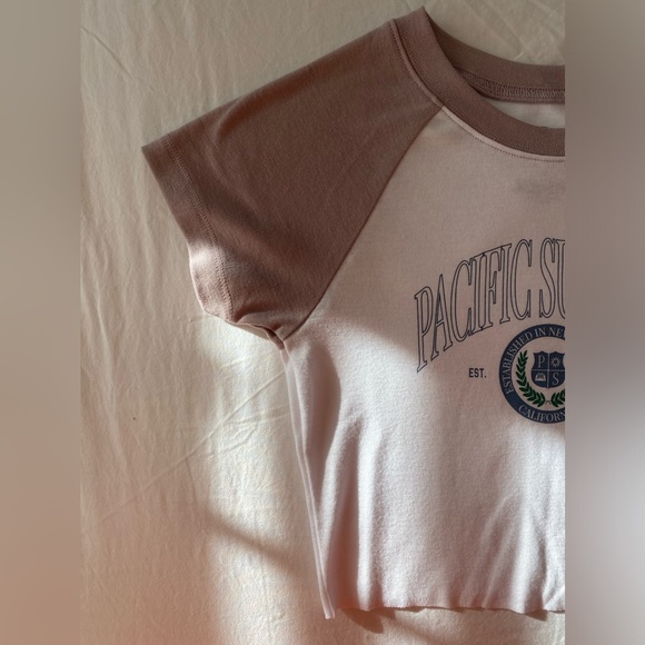 Pacsun cropped graphic baseball tee - Picture 4 of 6